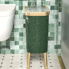 15L Odour-Sealing Trash Can with Elevated Legs – Stylish Waste Bin for Kitchen, Living Room