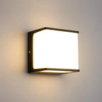 AeroCube Outdoor Wall Light | Modern Waterproof LED – Garden, Patio