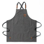 Canvas Kitchen Apron | Unisex Chef Workwear – Cooking, Baking