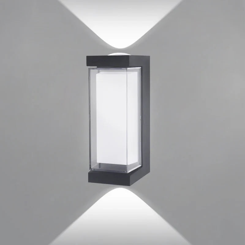 Modern LED Wall Light | Waterproof Up & Down Sconce – Outdoor, Patio