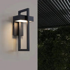 Moderne LED Wandlampe aus Aluminium – Garten, Terrasse, Außenbereich