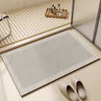 Super Absorbent Bath Mat | Quick-Dry Non-Slip Material – Bathroom, Home Decor